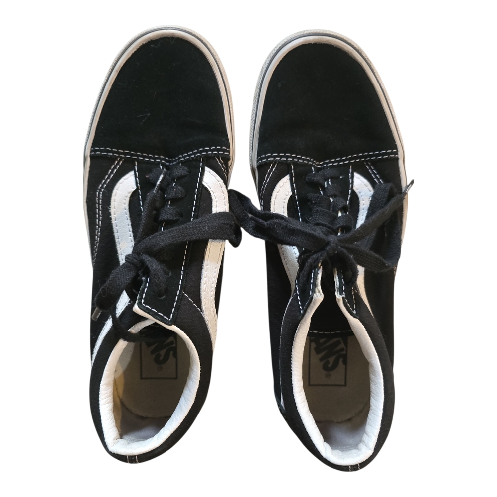 Vans Black and White Classic Sneakers